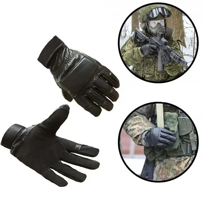 Ratnik 6sh122 Full Finger Anti-Abrasion Leather Gloves-m416gelblaster-m416gelblaster