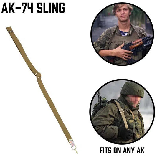 Russian AK-74 Standard Canvas Sling-m416gelblaster-m416gelblaster