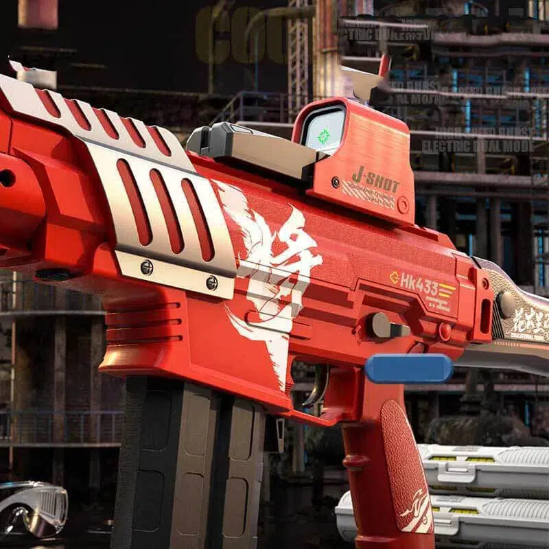 Electric SCAR L Foam Disc Gun Rifle Toy Blaster – m416gelblaster