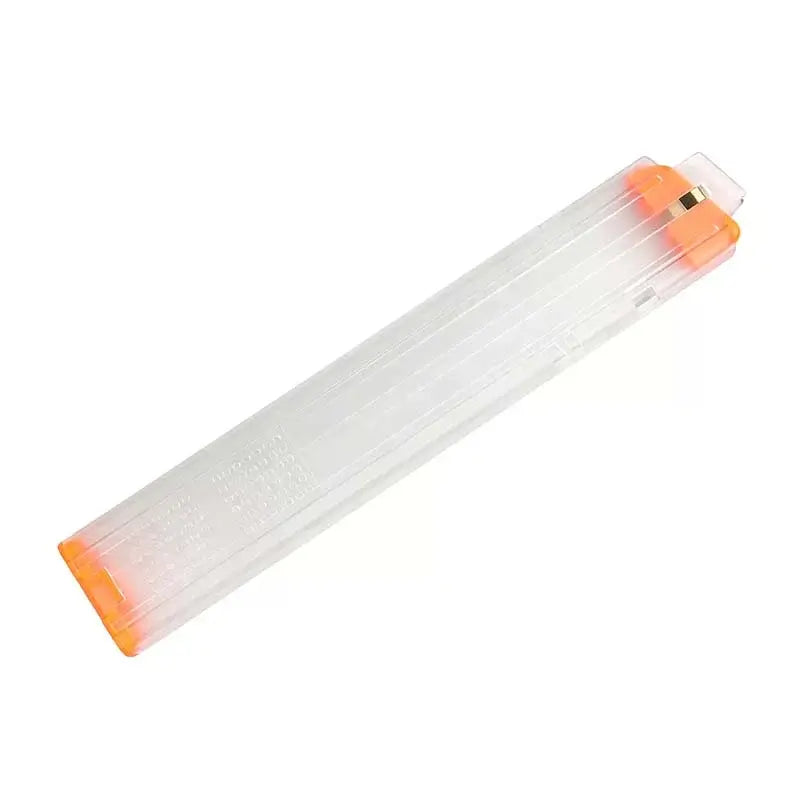 Transparent Angled Mini Talon 18-Round Short Dart Magazine-m416gelblaster-clear-m416gelblaster