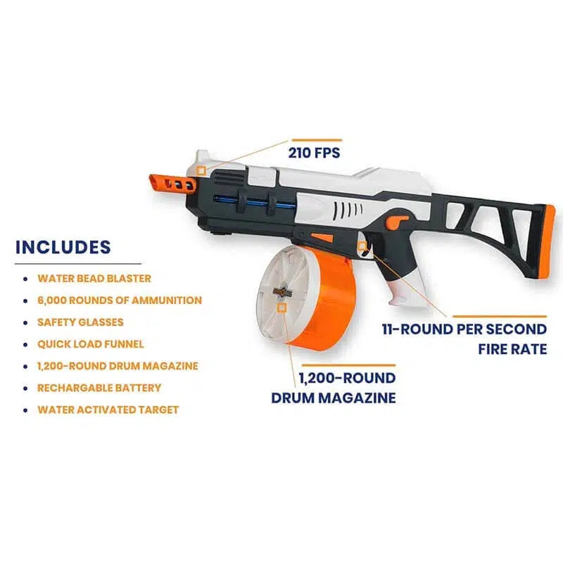 SRB1200 Full Automatic Electric Water Bead Splat Ball Gun β m416gelblaster