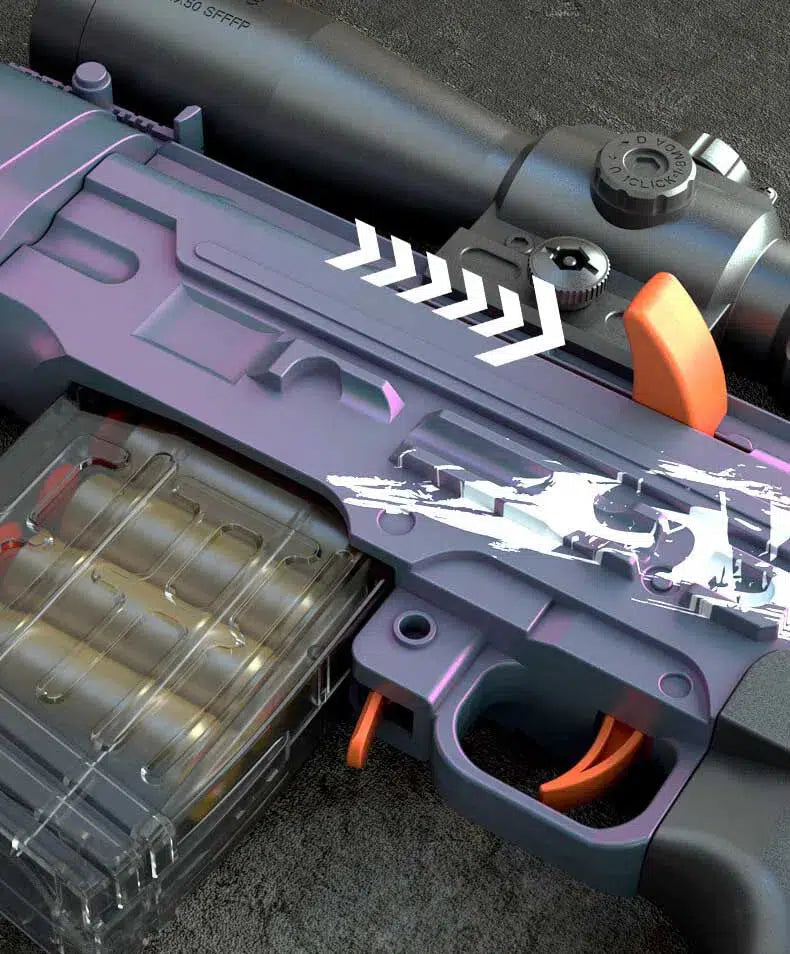 Nerf Shell SVD Shell Ejecting Nerf Sniper Foam Blaster – m416gelblaster