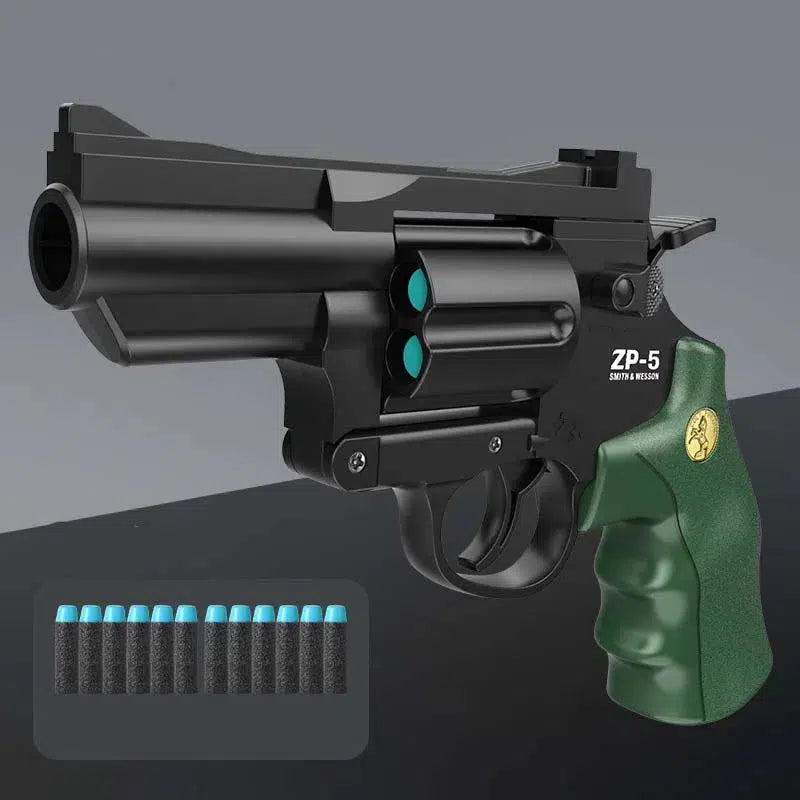 S&W ZP5 Manual Short Darts Revolver Nerf Gun – m416gelblaster