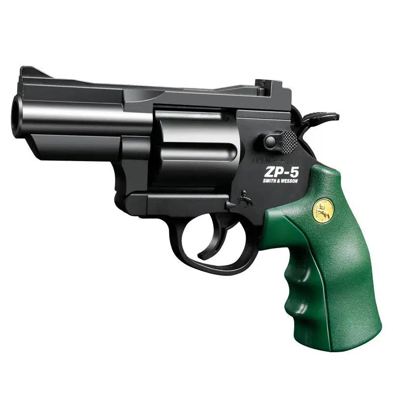 Python Revolver Nerf S&W ZP5 Manual Short Darts Revolver Nerf Gun – m416gelblaster