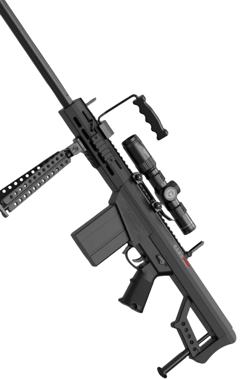 Handi Barrett Electric Blowback Sniper Automatic Gel Blaster