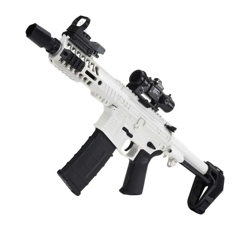 Sembylon SLR Blowback Electric Orbeez Gun-m416gelblaster-tactical white-m416gelblaster