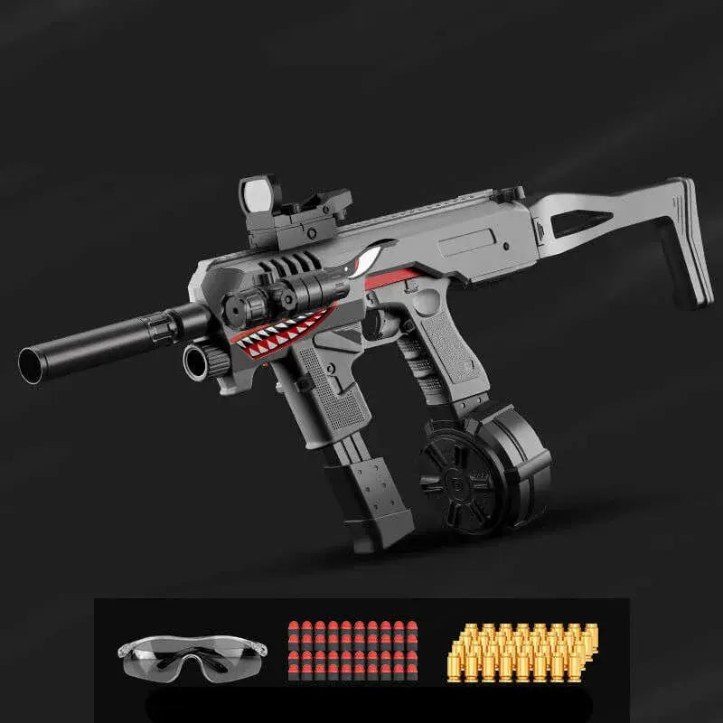Shark Manual Carbine Conversion Soft Bullet Blaster Toy Gun-m416gelblaster-gray-m416gelblaster