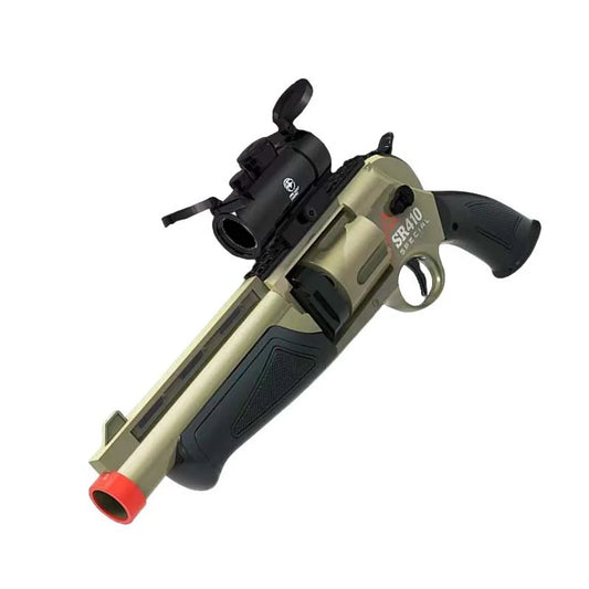Short Sulun SR-410 Revolver Blaster with Gel Ball / Foam Dart Shells-m416gelblaster-m416gelblaster