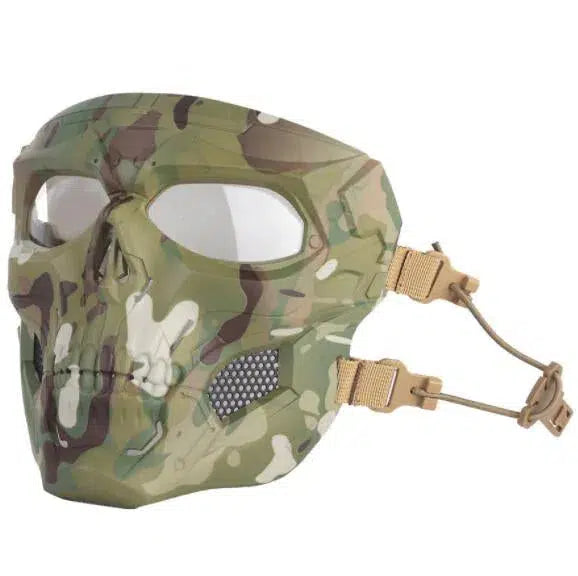 Skull Full Face Protective Tactical Mask-玩具/游戏-Biu Blaster-camouflage-Biu Blaster