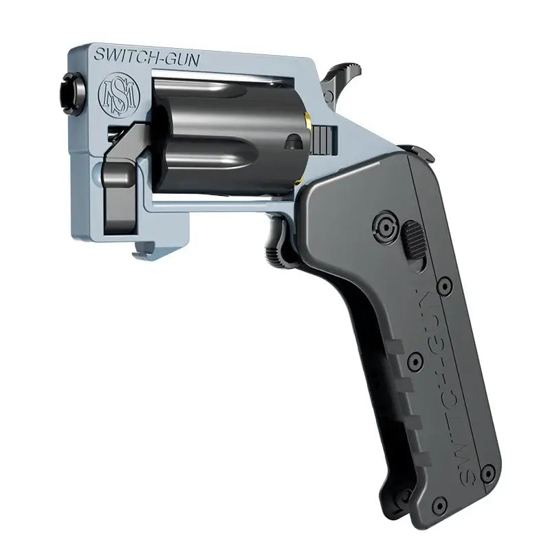 Switch Gun Soft Bullet Switch Gun Faltbarer Revolver Single Action Blaster ...