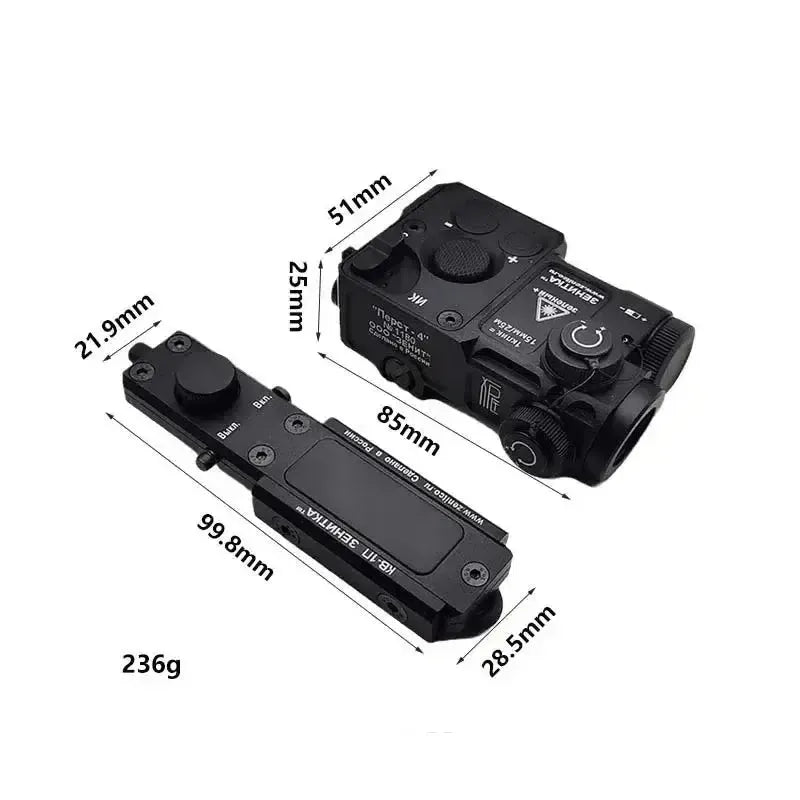 593nm Gelb / 555nm Gelb-Grün – Sichtbares Lasermodul, Nicht Fokussierbar, Aus China