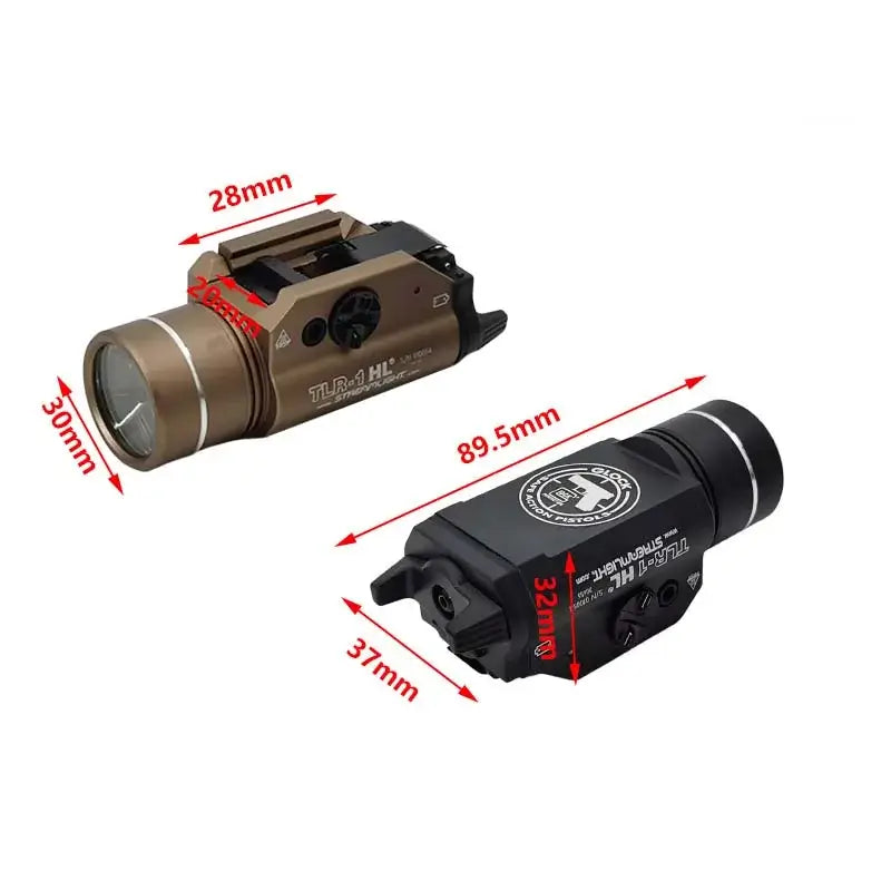 Streamlight TLR-1 HL 1000-Lumens Weapon Light – m416gelblaster