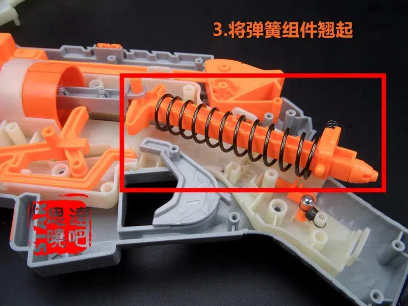 Zombie Strike Sledgefire Nerf Blaster Spring Upgrade Mod – m416gelblaster
