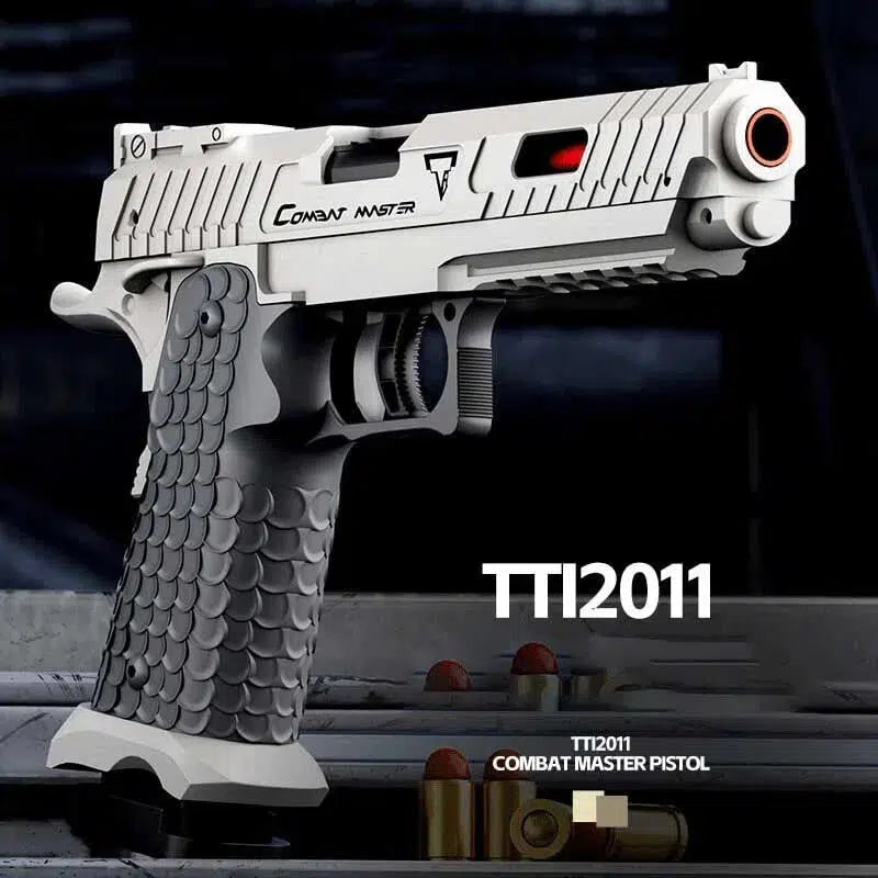 TTi Combat Master 2011 Cartridge Ejection Soft Bullet Toy Gun