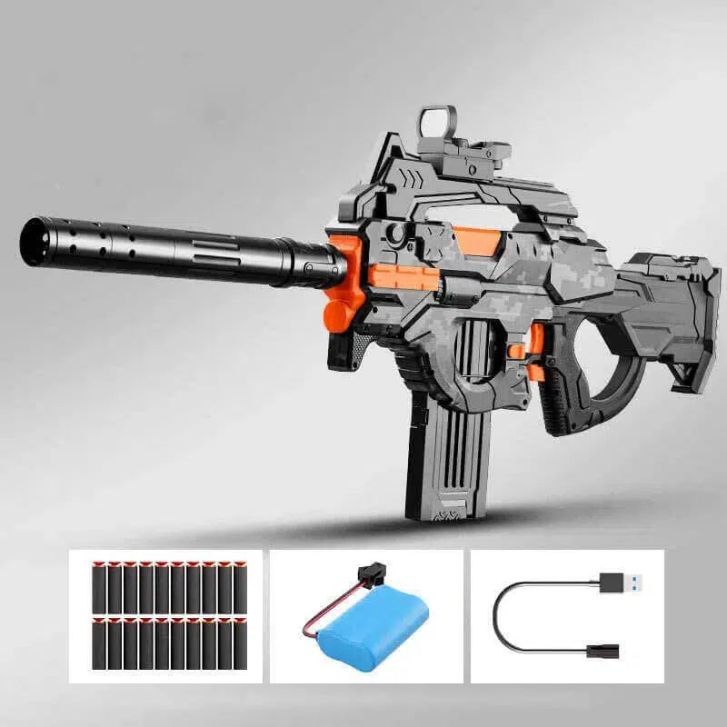 TZ Electric Automatic P90 Tactical Nerf Blaster-m416gelblaster-camouflage-m416gelblaster