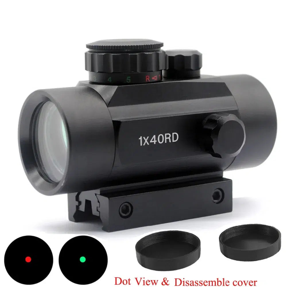 Scope Rd Tactical 1x40RD Red Green Dot/Cross Optical Sight – m416gelblaster