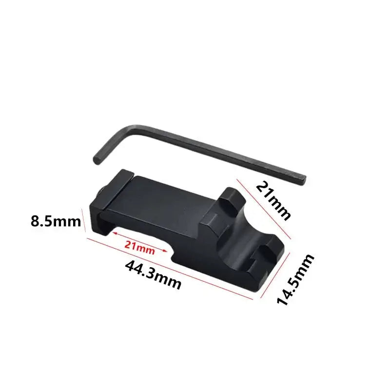 Tactical 45 Degree RTS Picatinny Offset Rail Adapter – m416gelblaster