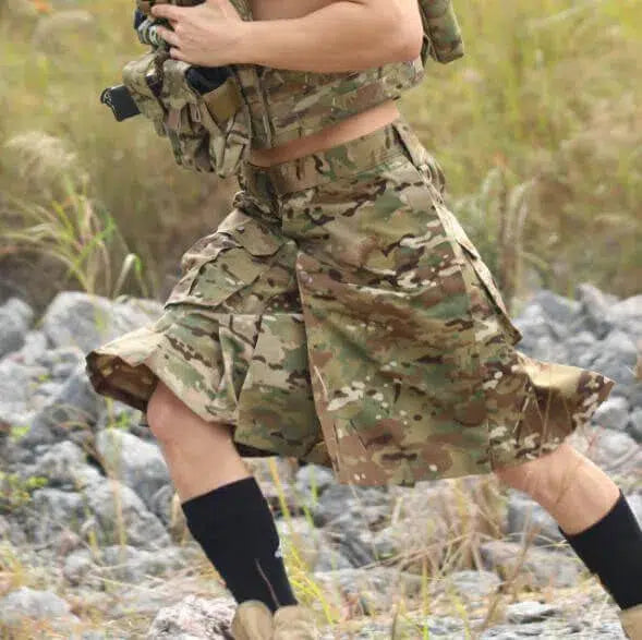 Scottish Tactical Camouflage Kilt-clothing-Biu Blaster-Biu Blaster