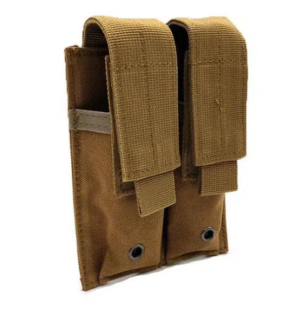 Tactical Molle Belt Double Mag Pouch-pouch-Biu Blaster-khaki-Biu Blaster