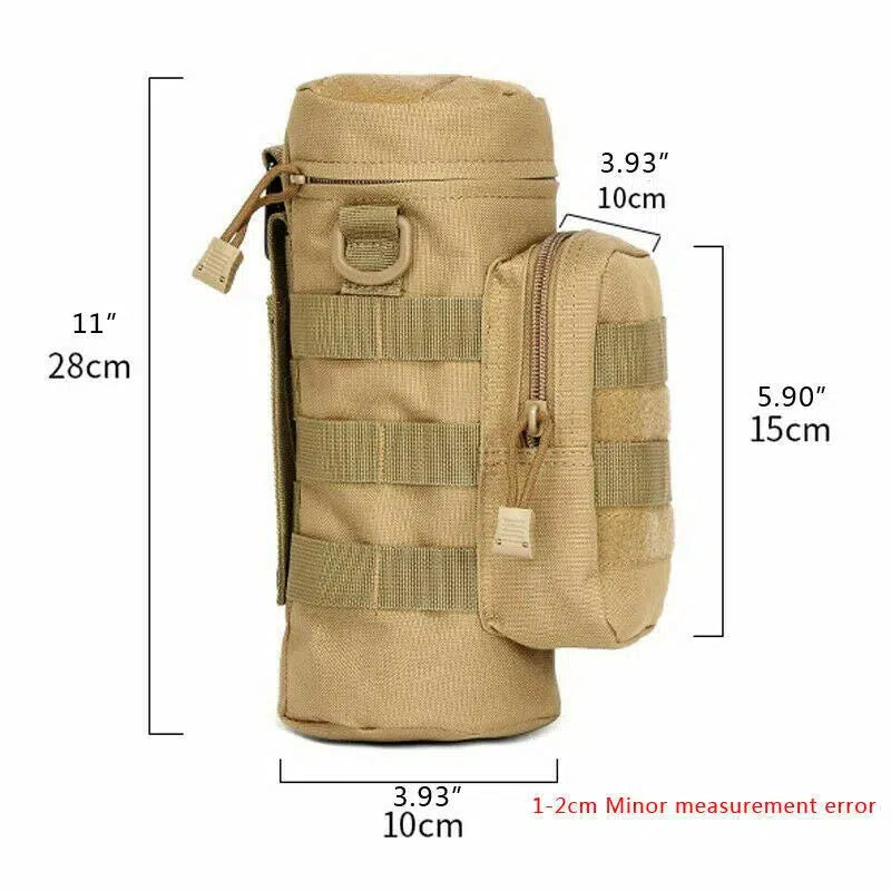 Tactical Molle Water Bottle Pouch Kettle Waist Shoulder Bag-bag-Biu Blaster-Biu Blaster