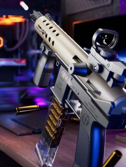 Handi Tec9 Shell Ejecting Manual Foam Dart Blaster-m416gelblaster-m416gelblaster