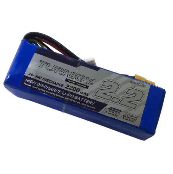 Turnigy Nano-Tech Deans T Plug Lipo Battery 2200mAh 4S 30C-m416gelblaster-m416gelblaster