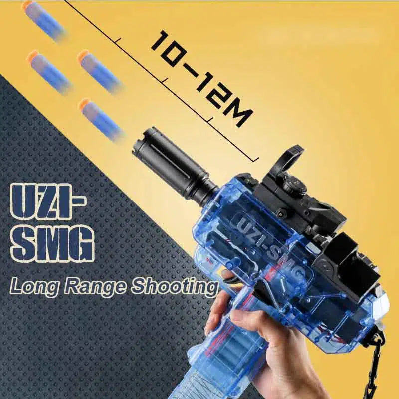 Full Auto Electric UZI SMG Foam Dart Blaster – m416gelblaster