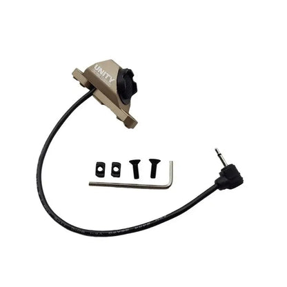 Unity Tactical Laser Flashlight Hot Button Remote Pressure Switch-m416gelblaster-tan-2.5mm-m416gelblaster