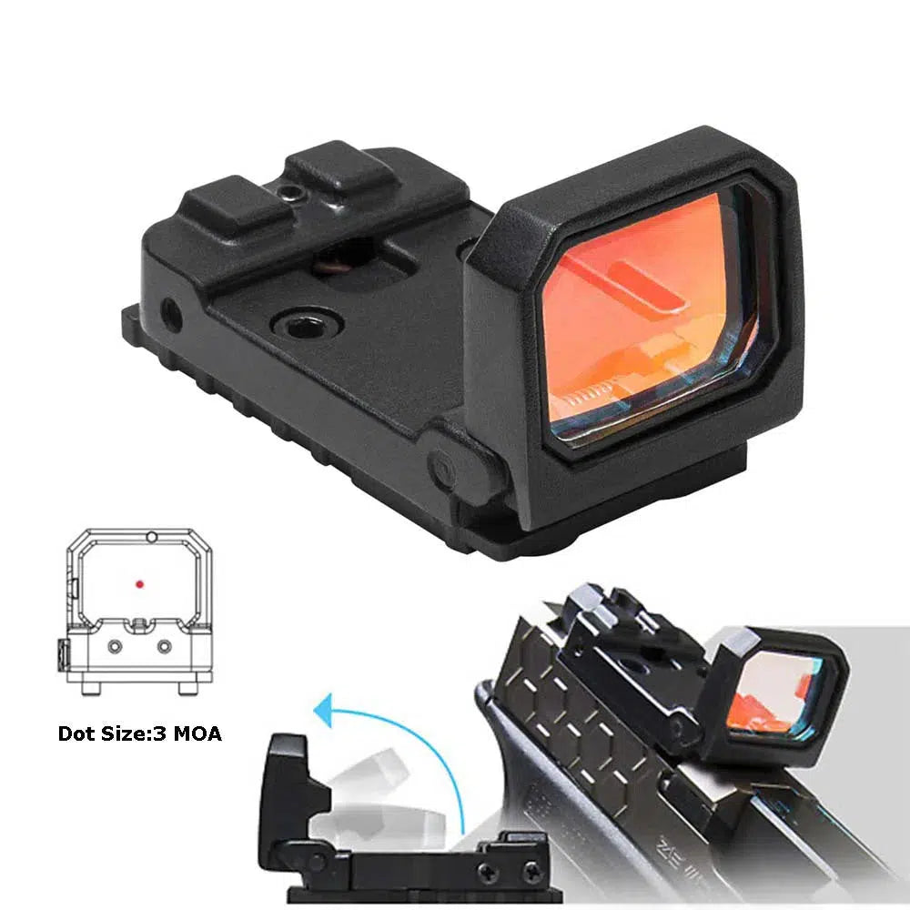 Tactical VISM Flip Up Red Dot Reflex Sight – m416gelblaster