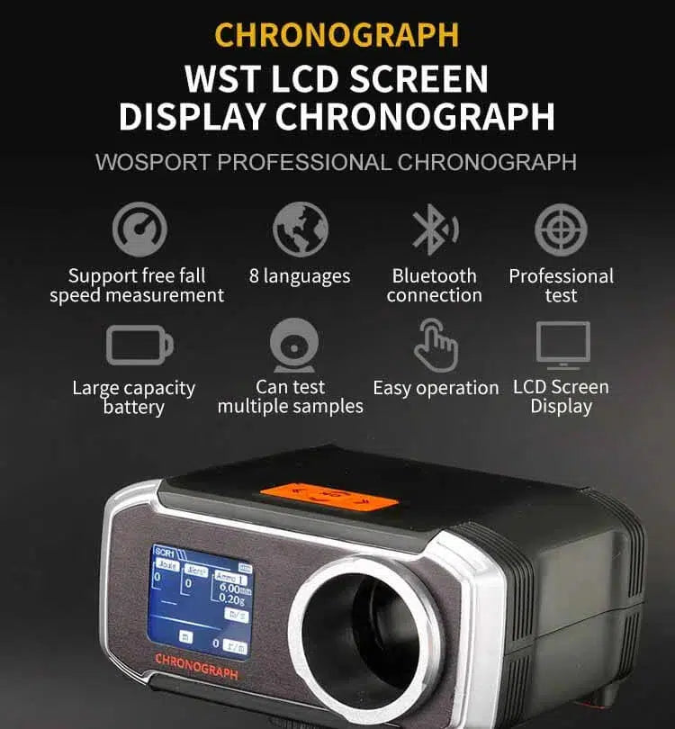 WST-X01 Bluetooth Chronograph-chronograph-Biu Blaster-Biu Blaster