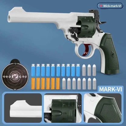 Wick Webley MK VI Revolver Dart Blaster & Accessories-m416gelblaster-long (green)-m416gelblaster