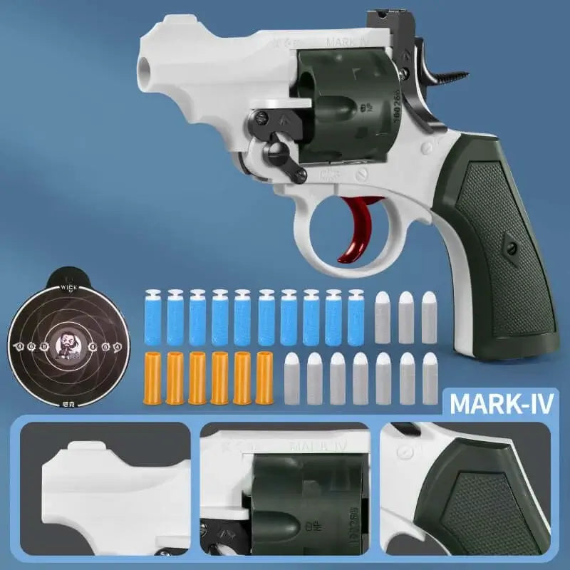 Wick Webley MK VI Revolver Dart Blaster & Accessories-m416gelblaster-short (green)-m416gelblaster