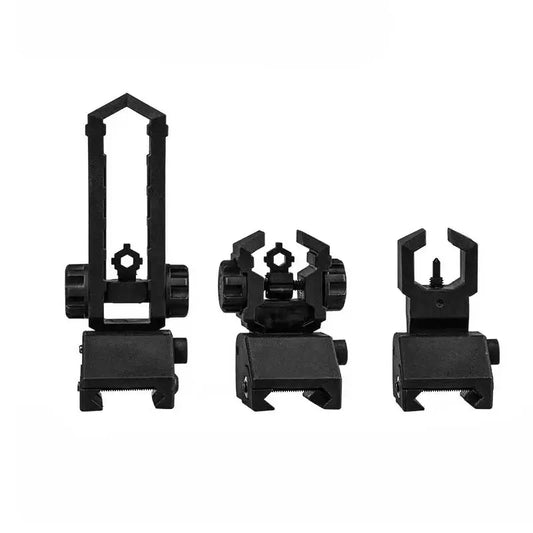 Worker Nerf Adjustable Flip Up Front & Rear Sights 3Pcs-m416gelblaster-m416gelblaster