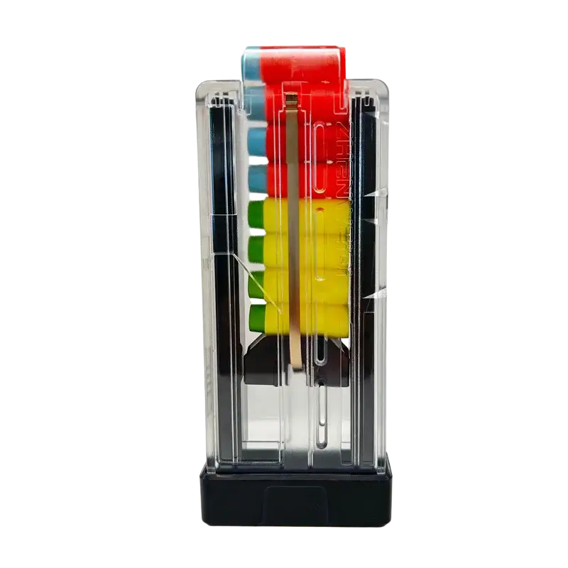 ZhenWeiQi ZWQ Talon Extended Clear Magazine-m416gelblaster-10-darts for baize/war saint-m416gelblaster