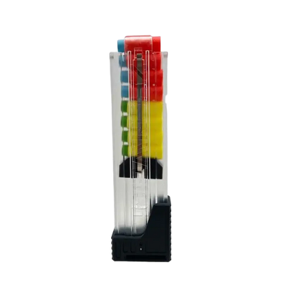 ZhenWeiQi ZWQ Talon Extended Clear Magazine-m416gelblaster-10-darts talon-m416gelblaster