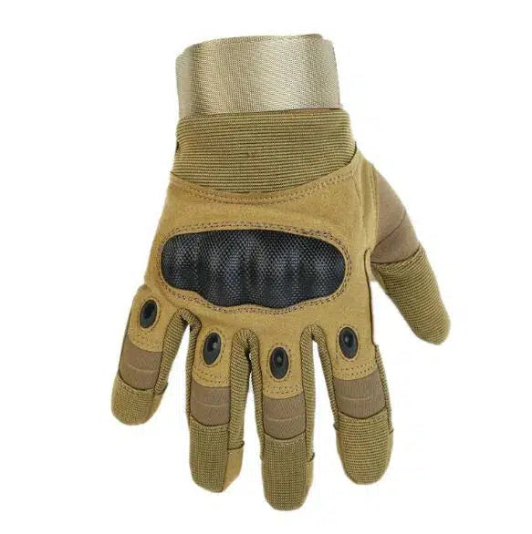 Military Rubber Hard Knuckle Full Finger Tactical Gloves-clothing-Biu Blaster-Biu Blaster