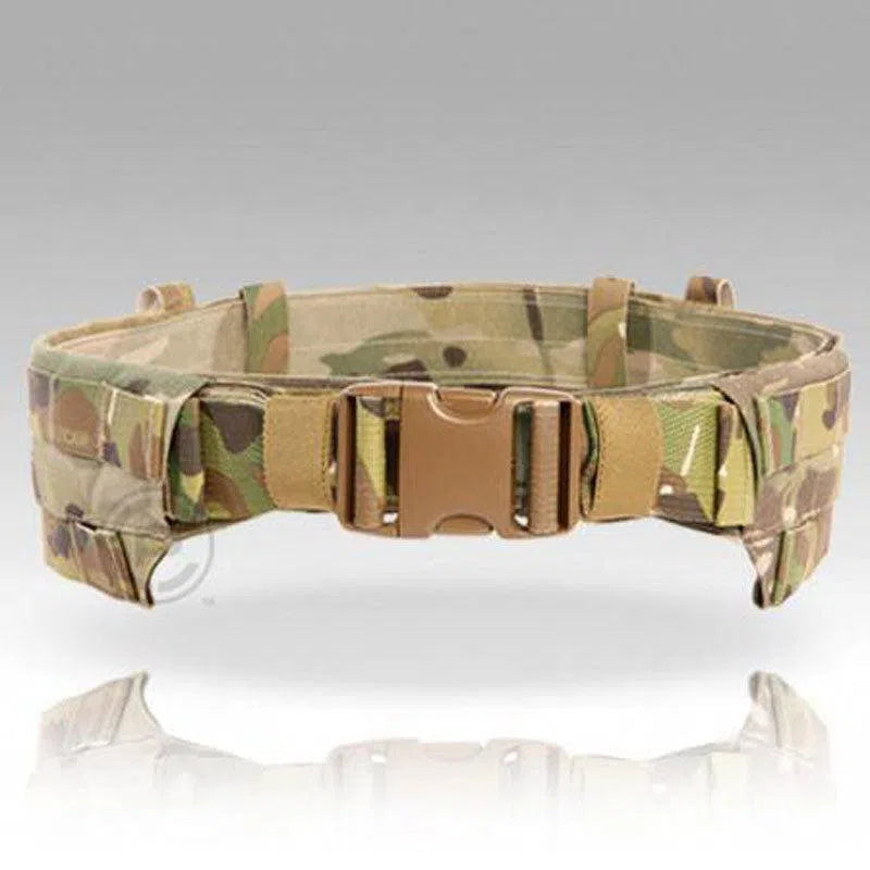 IDOGEAR Cintura Da Combattimento Tattica Da 2 Pollici Fibbia A Sgancio Rapido MOLLE Caccia Sport Cintura Da Uomo Durevole Wargame All'aperto 3414 - Foto 12