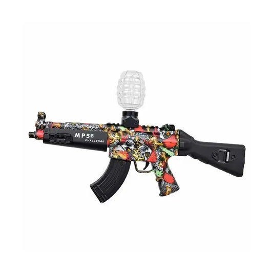 Hopper Fed MP5 Graffiti Electric Automatic Orbeez Gun-m416gelblaster-m416gelblaster