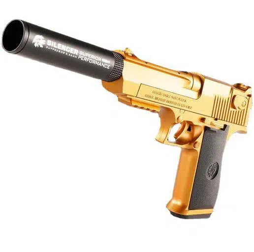 Gold Desert Eagle Manual Action Shell Ejecting Toy Gun-m416gelblaster-gold-m416gelblaster