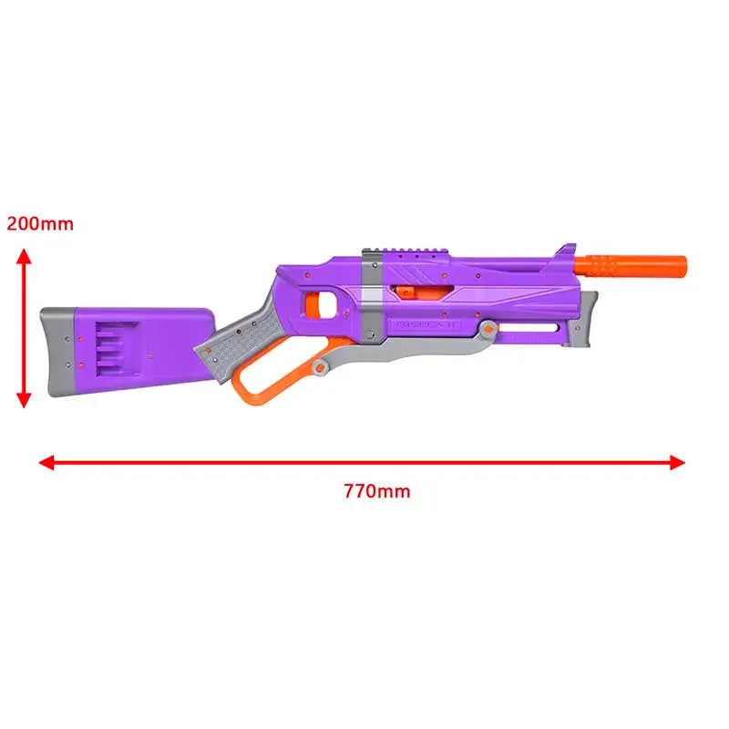 Gisela 2 Low Hardware Lever-Action Breech Loader 3D Print Blaster