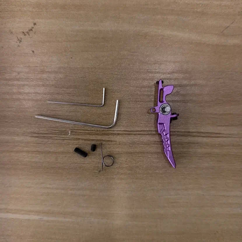 CNC Alloy Gel Blaster Metal Trigger for V2 and ATM Gearbox