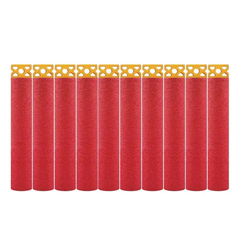 Waffle Head Full Length Foam Darts-m416gelblaster-red-1 pack-m416gelblaster
