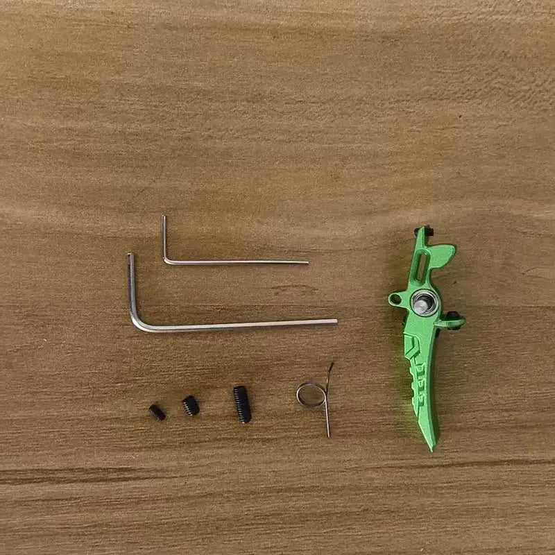 CNC Alloy Gel Blaster Metal Trigger for V2 and ATM Gearbox