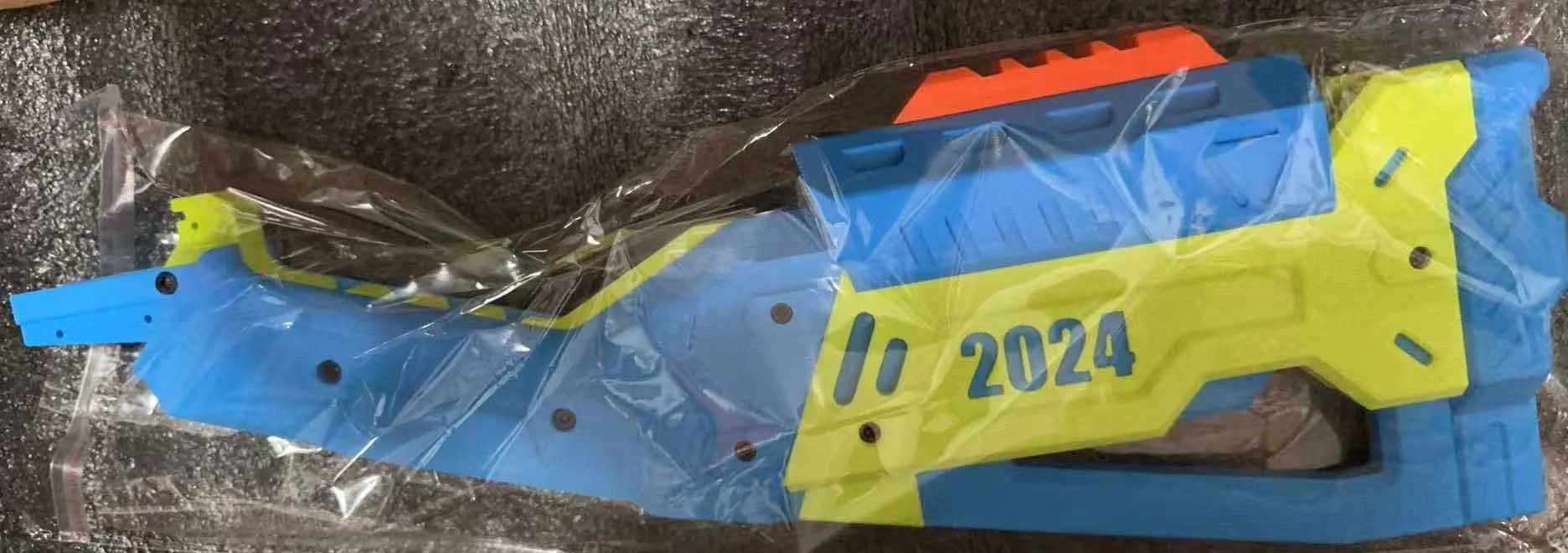 CJFL F1 Dome Nerf Lever Action Blaster-m416gelblaster-buttstock (blue)-m416gelblaster