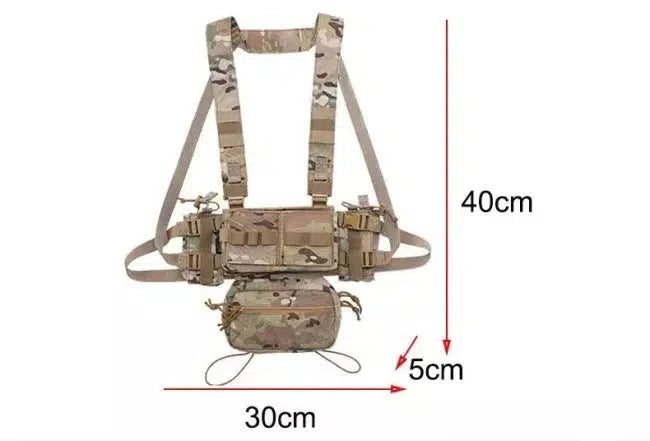 Microfight Rig MK3 Modular Micro Fight Chest Rig – m416gelblaster