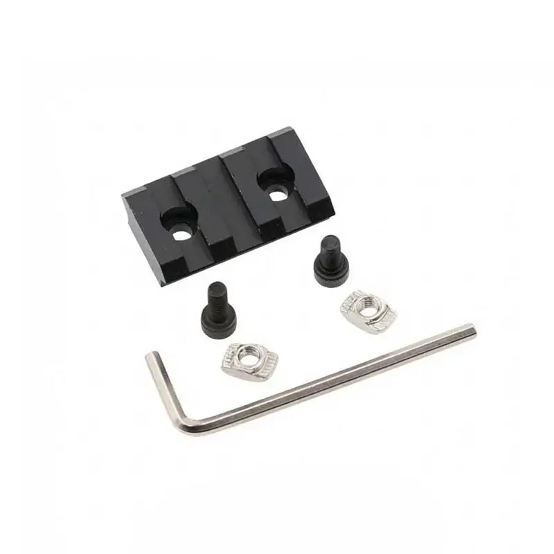 M-Lok Metal Picatinny Rail Section 3/5/7/9/11/13 Slot-m416gelblaster-black-3 slot-m416gelblaster