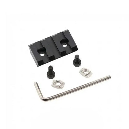 M-Lok Metal Picatinny Rail Section 3/5/7/9/11/13 Slot-m416gelblaster-black-3 slot-m416gelblaster