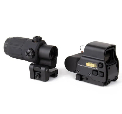 Tactical G33 3X Magnifier + 558 Red Dot Sight Set