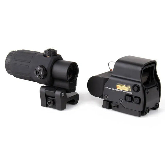 Tactical G33 3X Magnifier + 558 Red Dot Sight Set-m416gelblaster-black-m416gelblaster