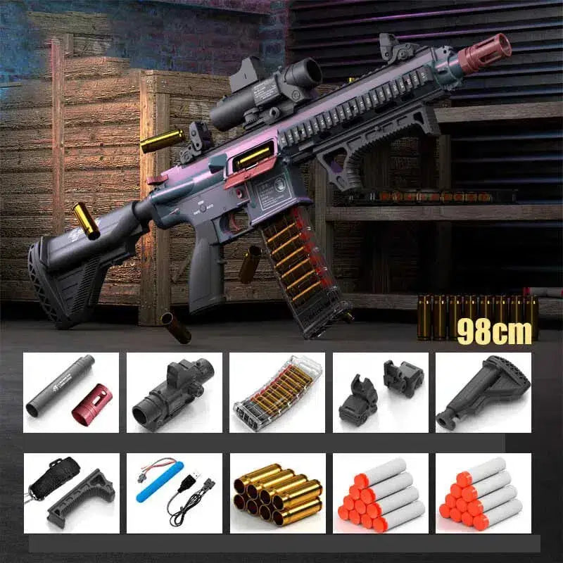 Lanzador de dardos de espuma con eyección de cartucho eléctrico Handi M4A1